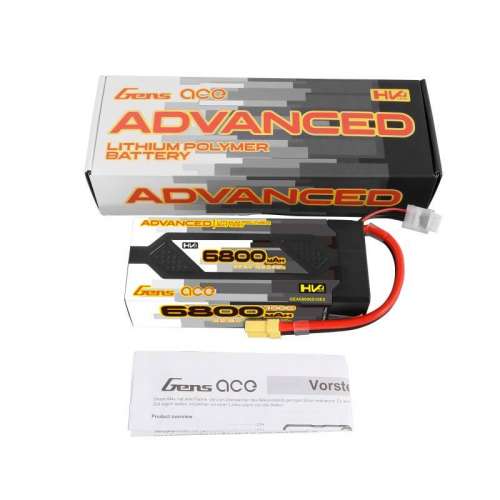Akumulator LiPo Gens Ace Advanced 6800mAh 22,8V 100C 6S1P HardCase EC5