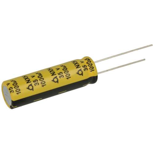 Kondensator; elektrolityczny; niskoimpedancyjny; 1000uF; 35V; NXH35VB1000M; fi 10x33mm; 5mm; przewlekany (THT); luzem; Samyoung; RoHS