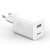 Ładowarka sieciowa Baseus Charging Quick Charger, USB, QC 3.0, 24W (biała) bez kabla