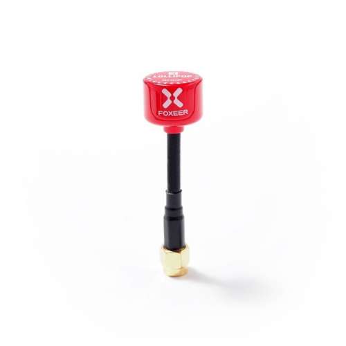 Antena Foxeer Lollipop V3 RHCP SMA RED/Czerwona