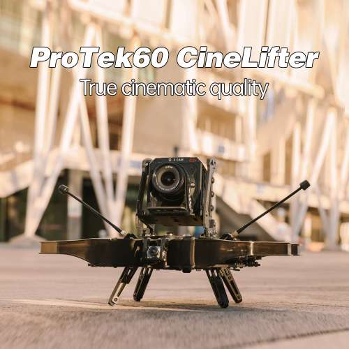 Iflight ProTek60 Pro HD 6S Cinelifter w/ DJI Air Unit/BNF-ZCAM/RED