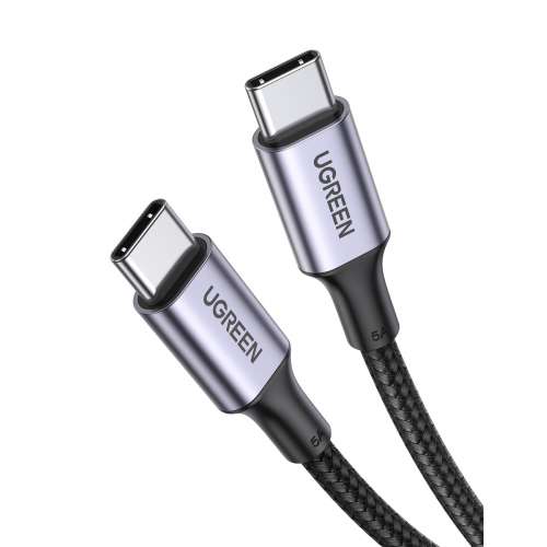 Kabel USB-C do USB-C UGREEN US316, 100W, 1m (czarny)