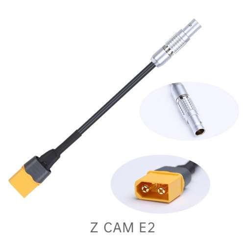 XT60H-Male Power Cable for Z CAM E2-M4