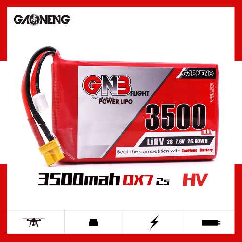 Akumulator GNB Gaoneng 3500mAh 7.6V XT30 do Taranis QX7
