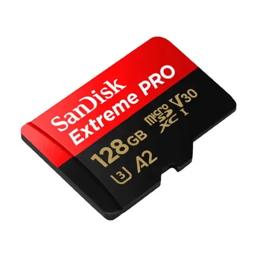 Karta pamięci SANDISK EXTREME PRO microSDXC 128GB 200/90 MB/s UHS-I U3 (SDSQXCD-128G-GN6MA)