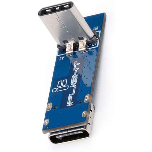 Adapter micro USB typ C 90° (długi) Iflifght przejściówka USB C Cinewhoop