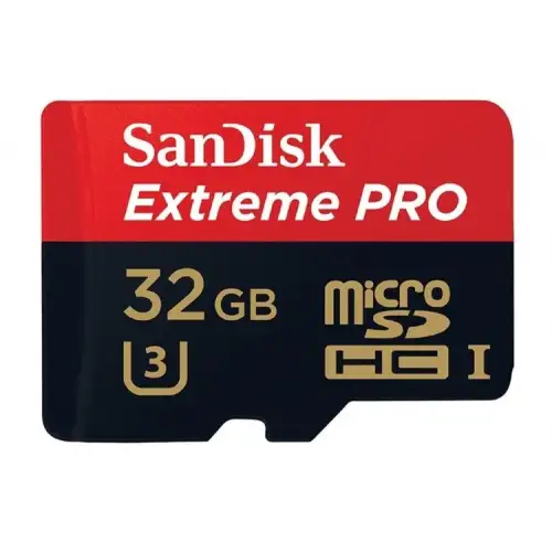 Karta pamięci SanDisk Extreme Pro microSDHC 32GB 100/90 MB/s A1 C10 V30 (SDSQXCG-032G-GN6MA)
